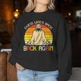 Easter Jesus Guess Whos Back Religious Christian Men Women Sweatshirt Funny Gifts