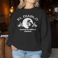 El Diablo Spanish Is For Fighting ChickenWomen Sweatshirt Unique Gifts