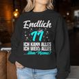 Endlich 11 Ähm Mama 11St Birthday Girls' S Sweatshirt Frauen Lustige Geschenke