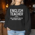 English Teacher Definition Sudadera Mujer Regalos divertidos