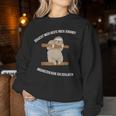 Faultier Sloth2 Geschenkidee Kollegen Freunde Sweatshirt Frauen Lustige Geschenke