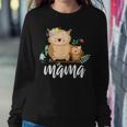 Floral Owl Mom & Baby Mama Animal Mother's Day Owls Lover Women Sweatshirt Unique Gifts