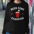 Beer Pong Champion Vintage Women Sweatshirt Unique Gifts
