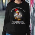 Chicken Wing Chicken Wing Hot Dog Bologna Retro Women Sweatshirt Unique Gifts