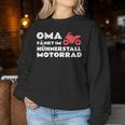 With Grandma Rides Im Hühnerstall Motif Sweatshirt Frauen Lustige Geschenke