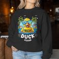 Duck Cruise Rubber Duck Squad Vaction Cruise Ship Women Sweatshirt Funny Gifts