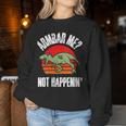 Jiu-JitsuRex Armbar Me Retro Bjj Zombie Dinosaur Women Sweatshirt Unique Gifts