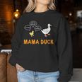 Mama DuckMom Of 1 Duckling Mom Life Women Sweatshirt Unique Gifts