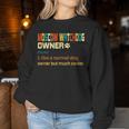 Moscow Watchdog Vintage Retro Dog Mom Dad Women Sweatshirt Unique Gifts