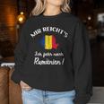 Romania Ich Fahre Nach Rumänien Sweatshirt Frauen Lustige Geschenke