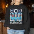 Sarcasm Nurse SayingNurse Solar Eclipse 2024 Usa Women Sweatshirt Unique Gifts