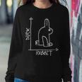 Science Nerd Duck Rabbit Physics Math Geek Women Sweatshirt Unique Gifts