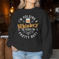 Whiskey Lover Bourbon Single Malt Whiskey Women Sweatshirt Personalized Gifts