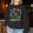 Future Scientist Stem Boy Girl Science Fair Scientist Women Sweatshirt Funny Gifts