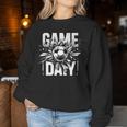 Game Day Soccer Season Team Sports Vintage Women Sweatshirt Unique Gifts