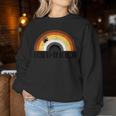 Gay Bear Ohio Rainbow Pride Vintage Distressed Women Sweatshirt Unique Gifts