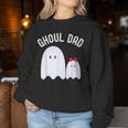 Ghoul Dadatertag Papaon Mädchenater Tochter Ghost Sweatshirt Frauen Lustige Geschenke