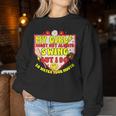 My Girl Might Not Always Swing But I Do So Game Softball Mom Women Sweatshirt Unique Gifts