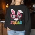 Girls Easter Squad Bunny Family Easter Day Egg Hunt Women Sweatshirt Unique Gifts
