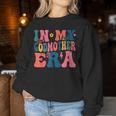 In My Godmother Era Groovy Retro Mommy Mama Mother's Day Women Sweatshirt Funny Gifts