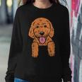 Goldendoodle Pocket Cute Dog Pet Lover Owner Women Women Sweatshirt Unique Gifts