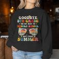 Goodbye 5Th Grade Graduation To Middle School Hello Summer Women Sweatshirt Funny Gifts