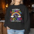 Goodbye Kindergarten Class Of 2036 2024 Grad Hello 1St Grade Women Sweatshirt Unique Gifts