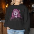 Goth Grunge Demon Anime Girl Waifu Horror Alt Pink Aesthetic Women Sweatshirt Unique Gifts