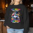 Graduation 1St Grade Was A Blast Unicorn Girls Grad Magical Women Sweatshirt Unique Gifts