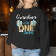 Grandma Of Mr Onederful 1St Birthday First One-Derful Women Sweatshirt Funny Gifts