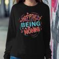 Happiness Is Being A Nonni Mother's Day Grandmother Women Sweatshirt Unique Gifts