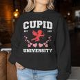Happy Valentines Day Cupid University Pink Hearts Women Women Sweatshirt Unique Gifts