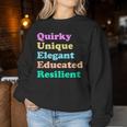 Hidden Word Queer Gay Lgbt Pride Rainbow Women Sweatshirt Unique Gifts