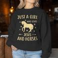 Horse For Girls Ns Horse Lovers Women Sweatshirt Personalized Gifts
