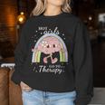 Hot Girls Go To Therapy Women Sweatshirt Unique Gifts