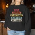 Hufschmied Papa Hoof Fog Smith Legend Horse Smith Sweatshirt Frauen Lustige Geschenke