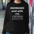 Husband And Wife Cruising Partner Women Sweatshirt Unique Gifts