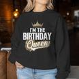 I'm The Birthday Queen Couples Matching Birthday Party Women Sweatshirt Unique Gifts