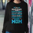 I'm A Swim Mom Of A Swimmer Mom Swimming Mother Swim Mama Women Sweatshirt Funny Gifts