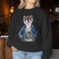 I'm With The Weasel Matching Weasel Weasel Lovers Women Sweatshirt Unique Gifts