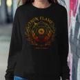 Iron Flame Retro Celestial Floral Flowers Plants Women Sweatshirt Unique Gifts