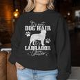 It's Not Dog Hair It's Labradorglitter Lab Dog Mom Women Sweatshirt Unique Gifts