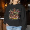 Junenth Black Queen African Melanin Black History Women Sweatshirt Unique Gifts