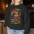 Junenth Is My Independence Day 1865 Black African Women Women Sweatshirt Unique Gifts