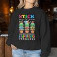 Kindergarten Squad Cactus Teacher Team Back First Day School Women Sweatshirt Personalized Gifts