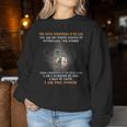 Knight Templar Christian Warrior Devil I Am The Storm Women Sweatshirt Personalized Gifts