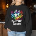 Kpop Queen Bias Wolf Korean Pop Merch K-Pop Merchandise Women Sweatshirt Unique Gifts