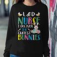 Labor And Delivery Nurse Cutest Bunnies Easter Egg Women Sweatshirt Unique Gifts
