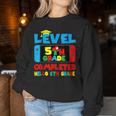 Level 5Th Grade Completed Hello 6Th Grade Last Day Of School Women Sweatshirt Unique Gifts