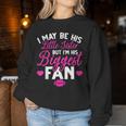 Little Sister Football Fan Little Sister Fútbol Sudadera Mujer Regalos divertidos